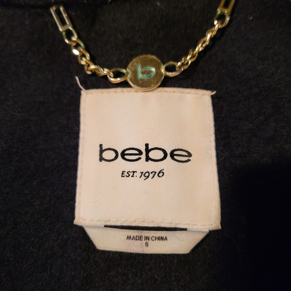 Bebe Jacket With Faux Fur Collar - Picture 12 of 15